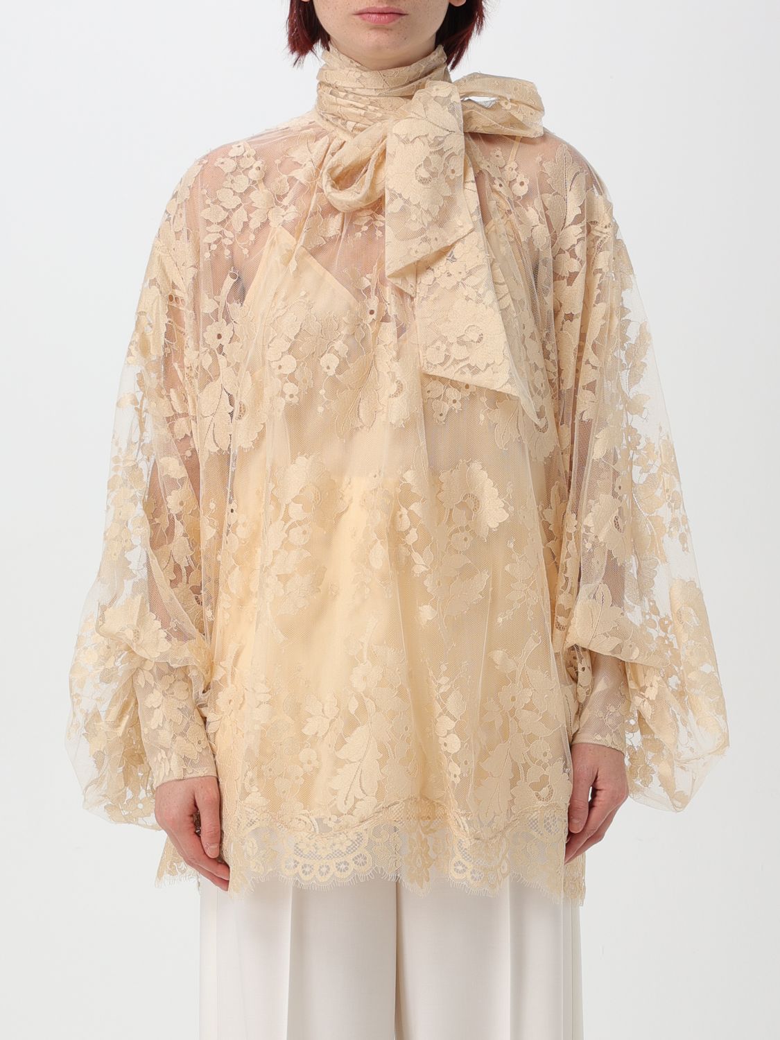 Shop Zimmermann Top  Woman Color Beige