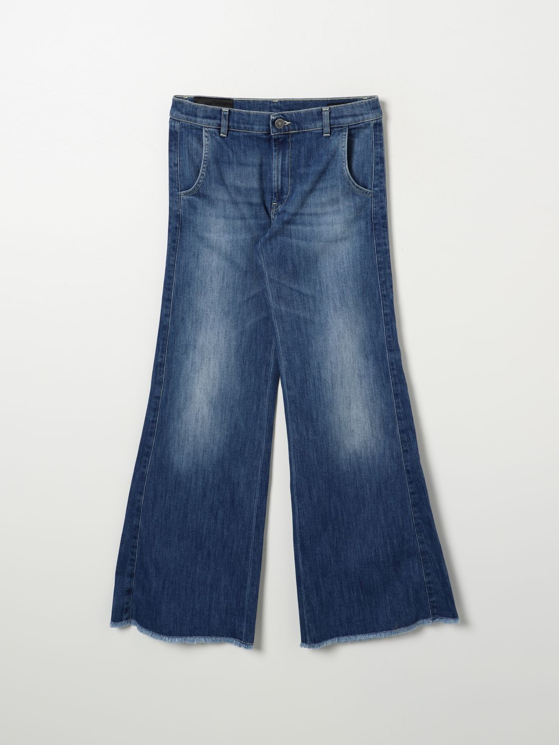 Dondup Pants  Kids Kids Color Denim In 牛仔布