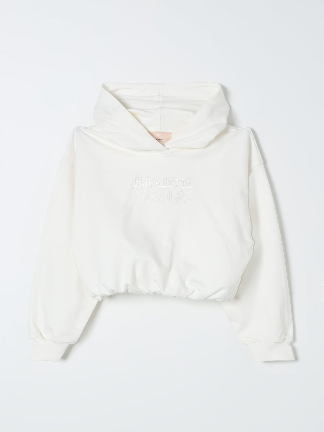 ELISABETTA FRANCHI LA MIA BAMBINA SWEATER ELISABETTA FRANCHI LA MIA BAMBINA KIDS COLOR YELLOW CREAM G13698090