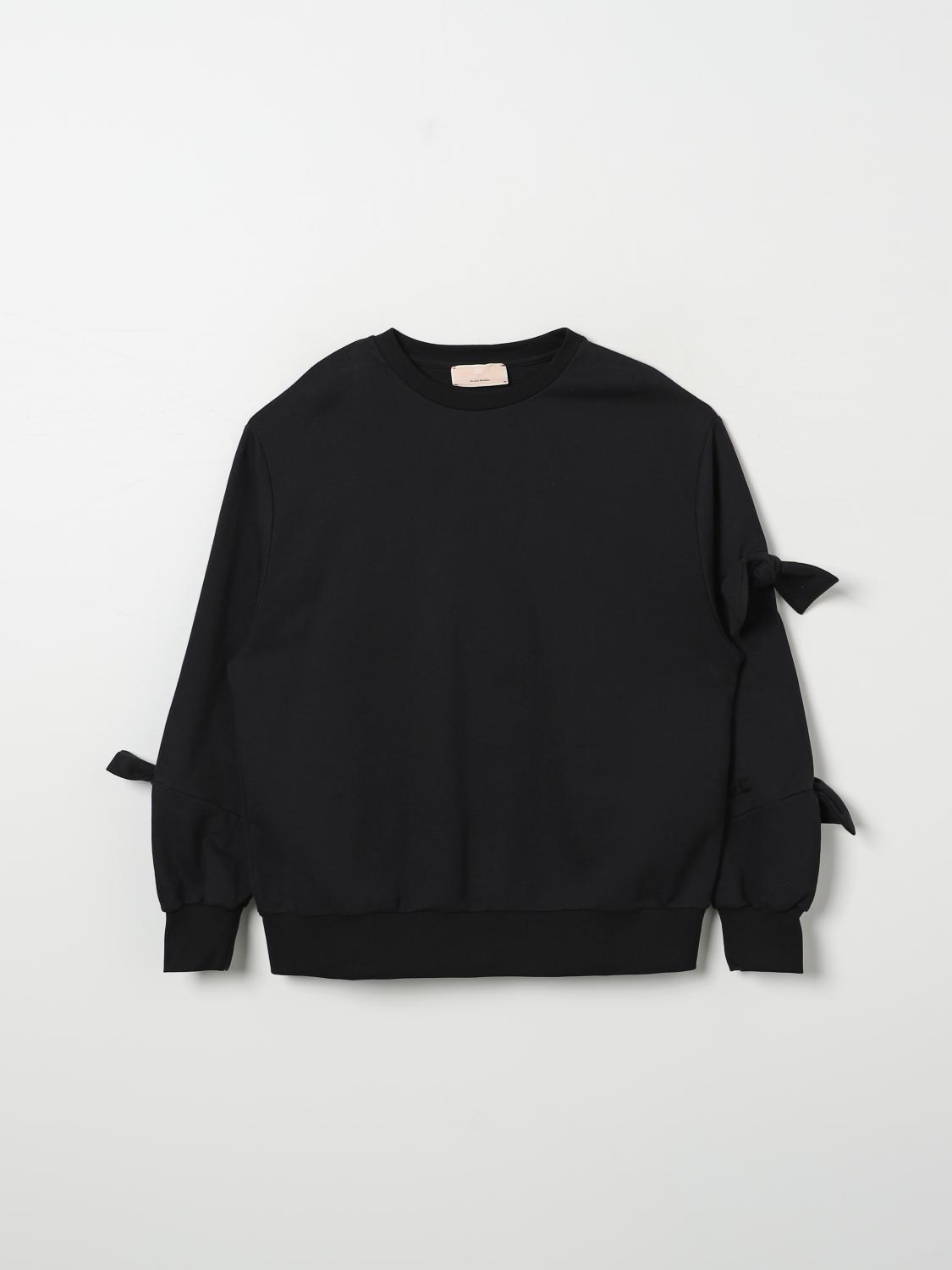 Elisabetta Franchi La Mia Bambina Sweater  Kids Color Black In 黑色