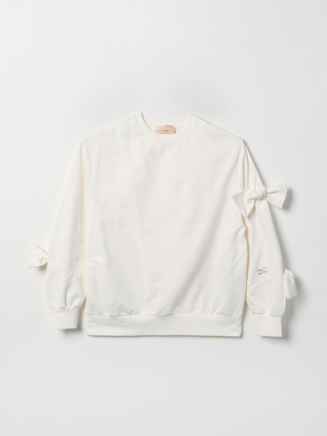 Elisabetta Franchi La Mia Bambina Sweater  Kids Color Ivory In 象牙色