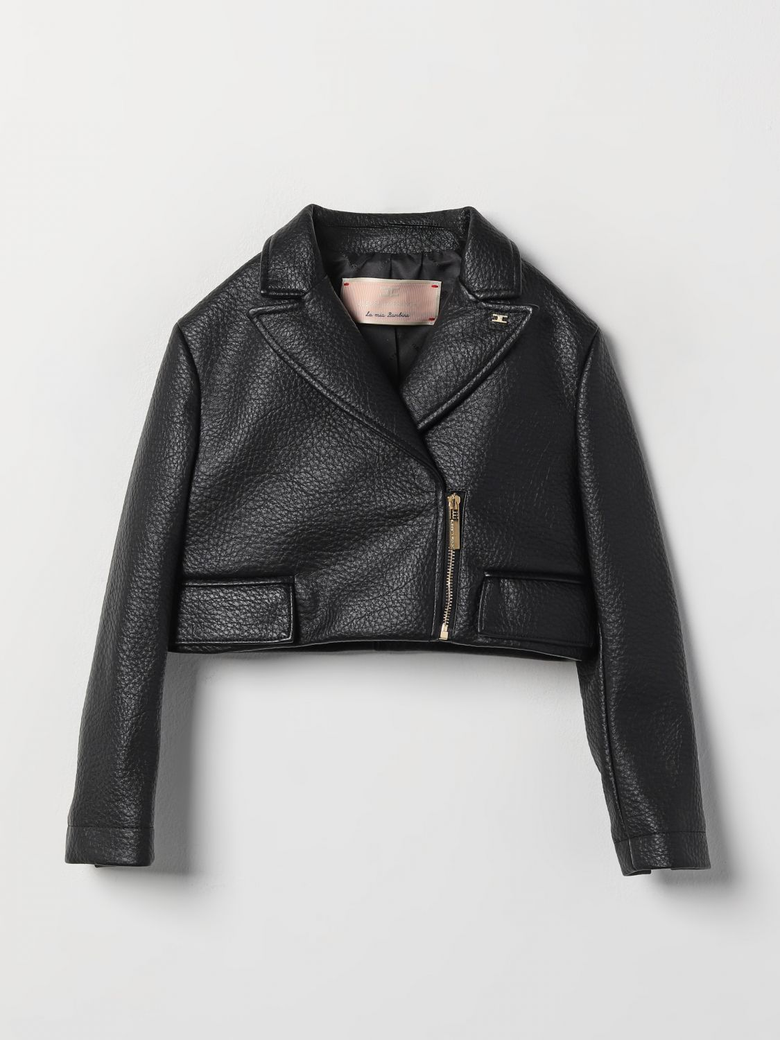 Elisabetta Franchi La Mia Bambina Jacket  Kids Color Black In 黑色