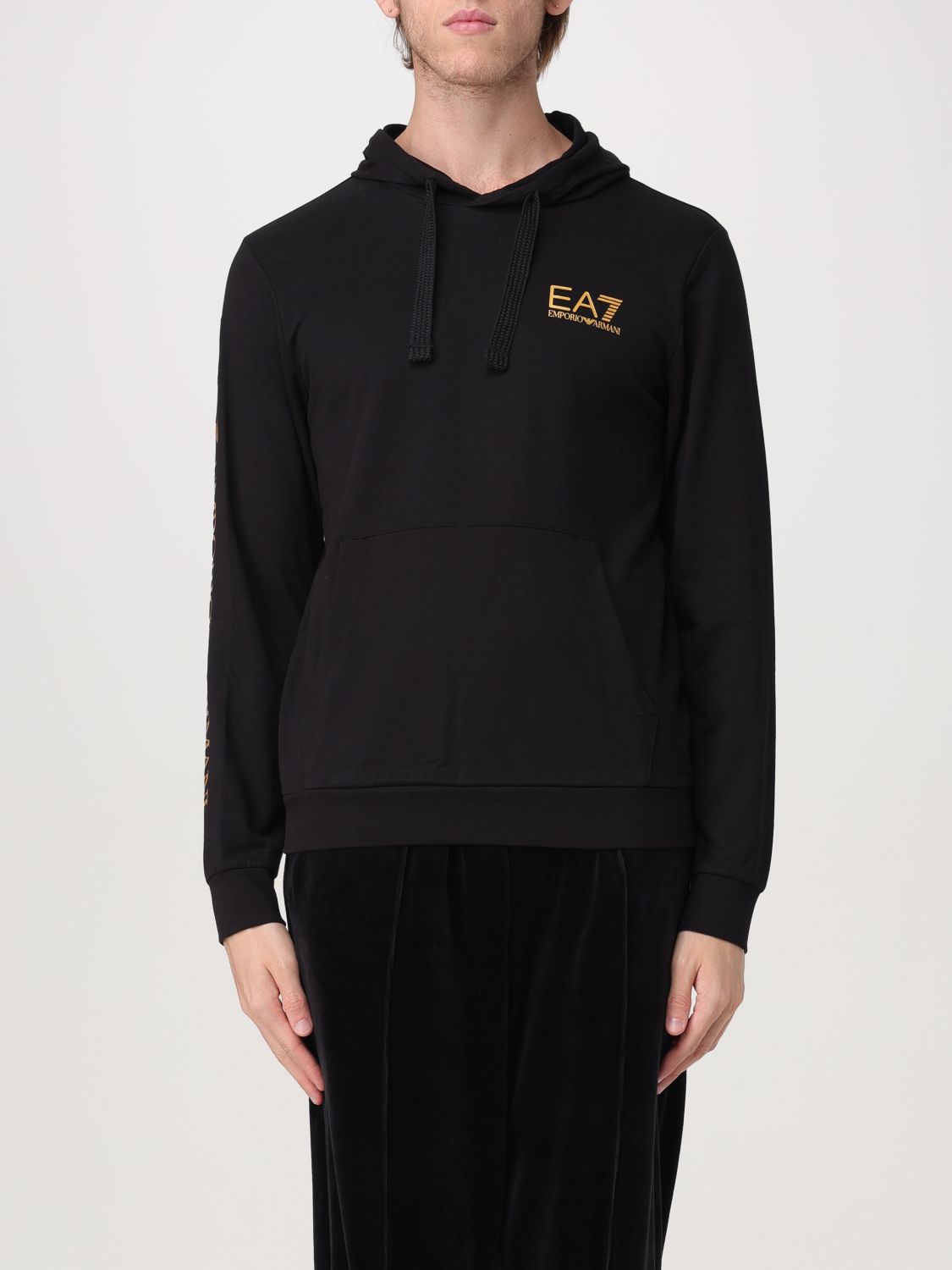 EA7 SWEATSHIRT EA7 MEN COLOR BLACK 1 G13745214