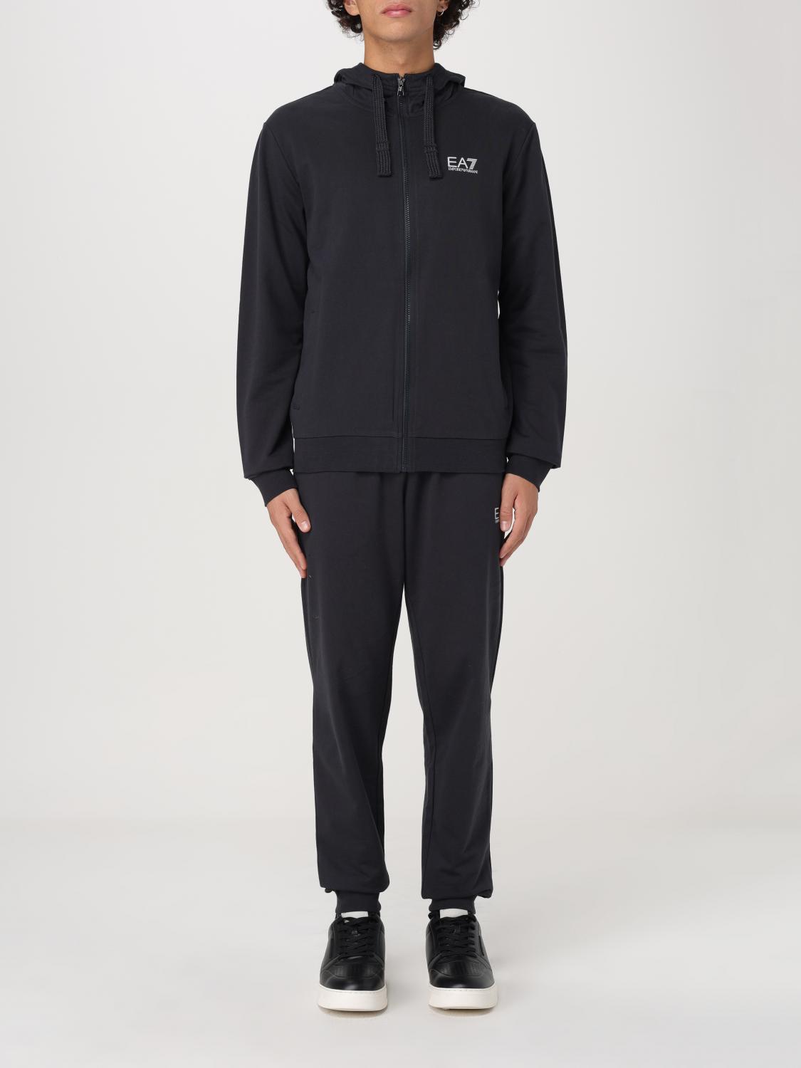Ea7 Sweat  Men Color Blue 1 In 蓝色 1