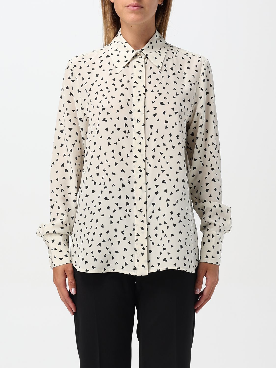 Shop Max Mara Shirt  Woman Color Ivory