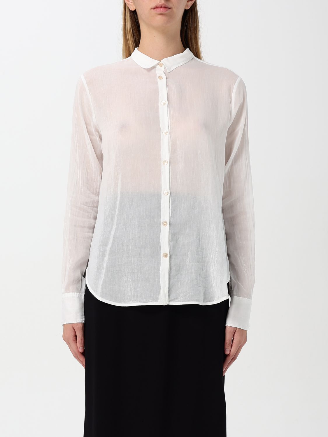 Shop Forte Forte Shirt  Woman Color White In Weiss