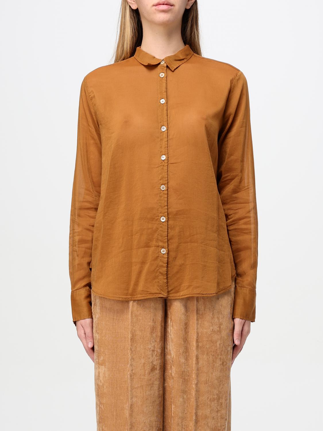 Shop Forte Forte Shirt  Woman Color Brown In Braun