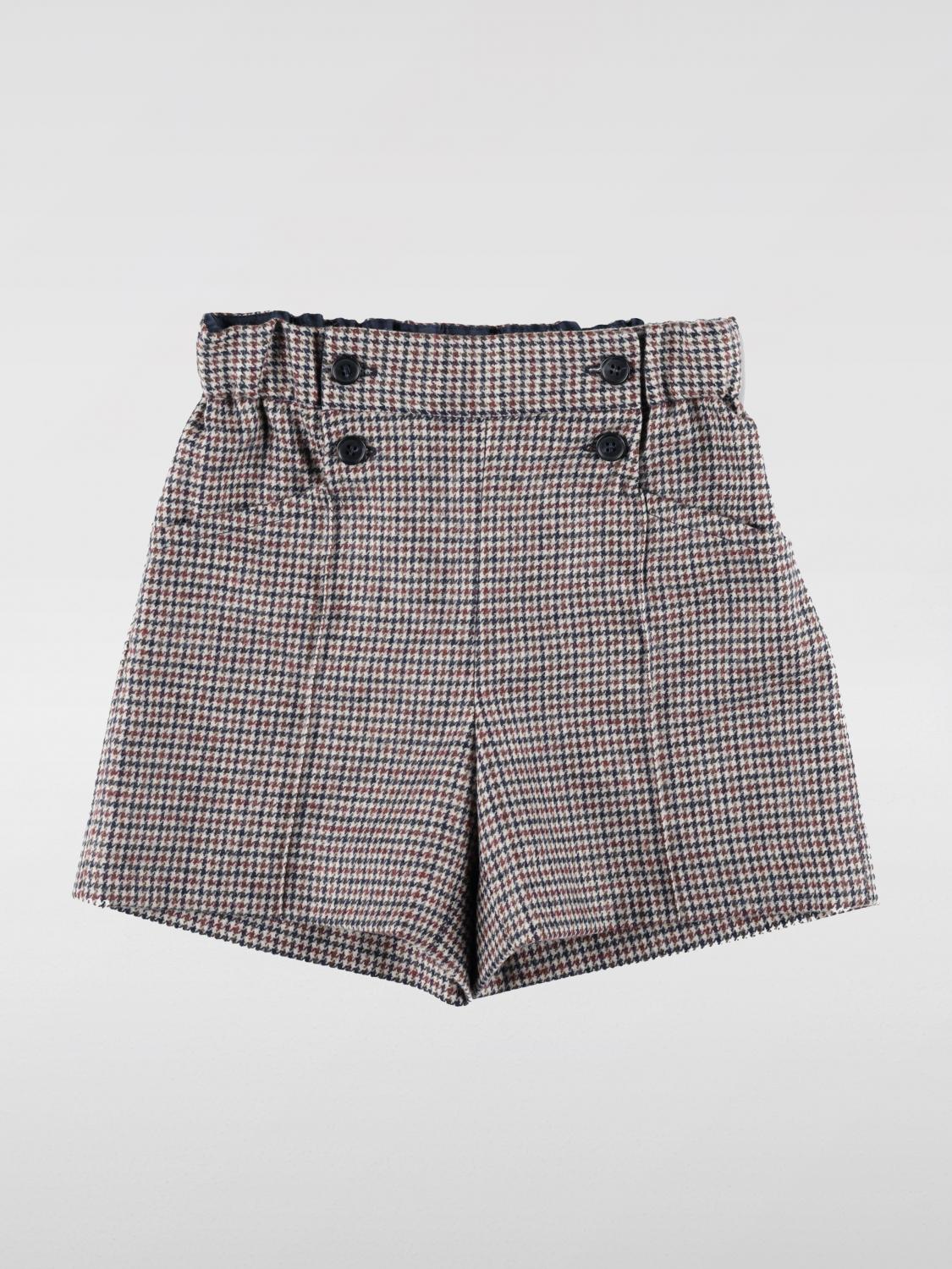 Bonpoint Wool Blend Short Pants In Bunt