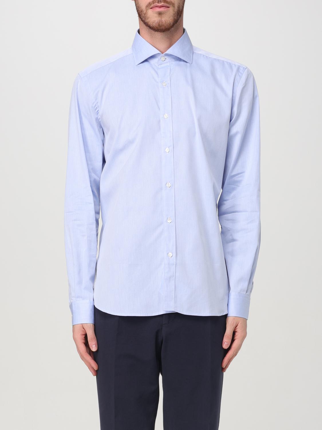 Fay Shirt  Men Color Sky Blue In 天蓝色