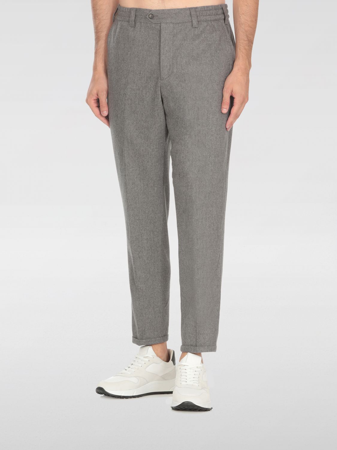 Pt Torino Pants  Men Color Grey In Gold