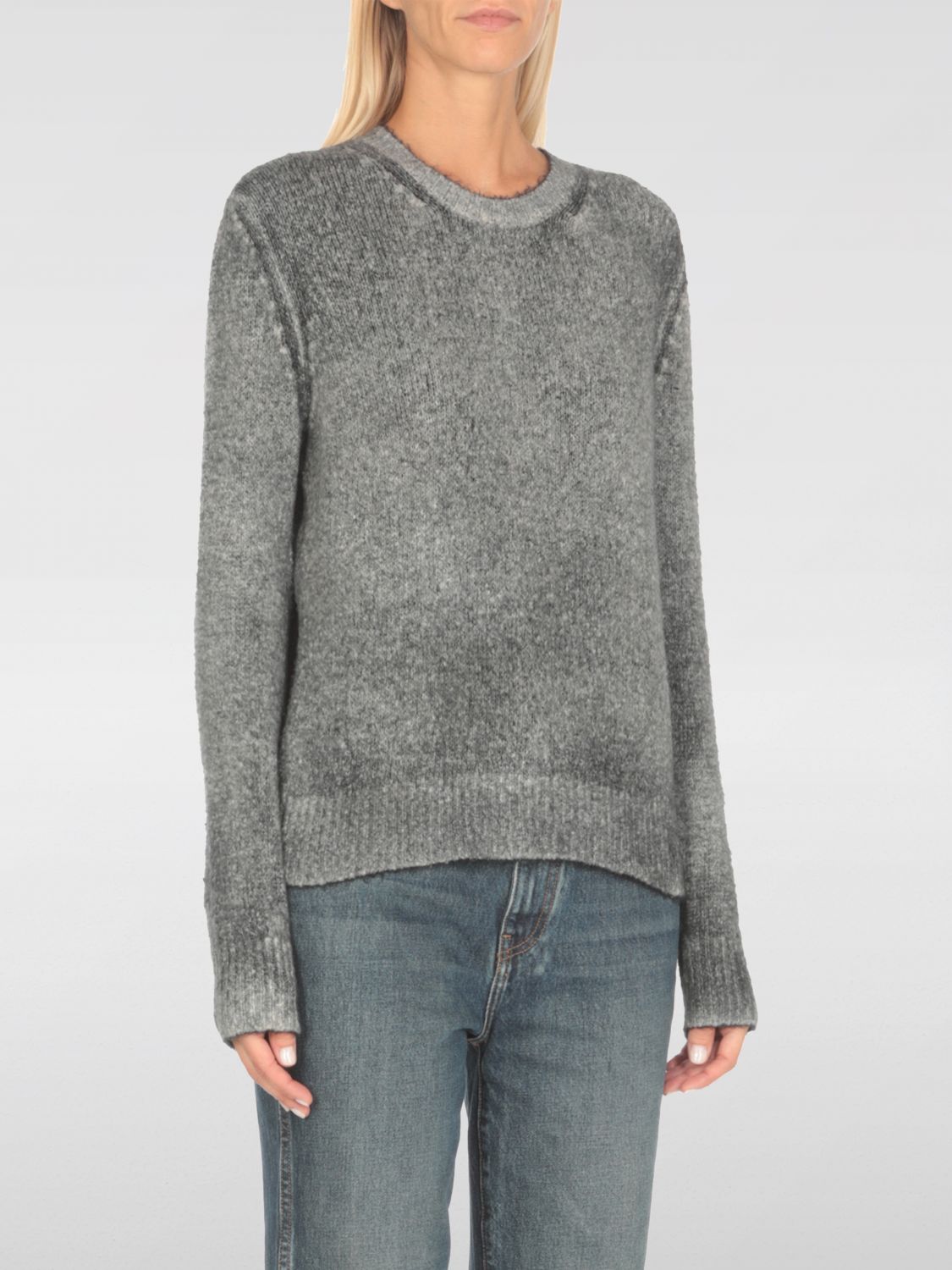 Shop Avant Toi Sweater  Woman Color Grey In Grau