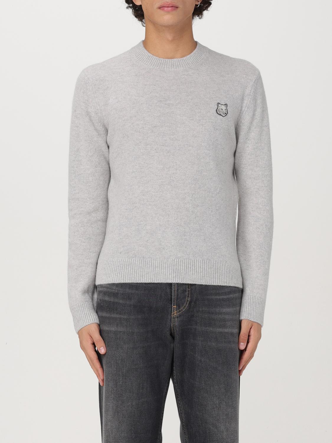 Maison Kitsuné Sweater  Men Color Grey In Grau