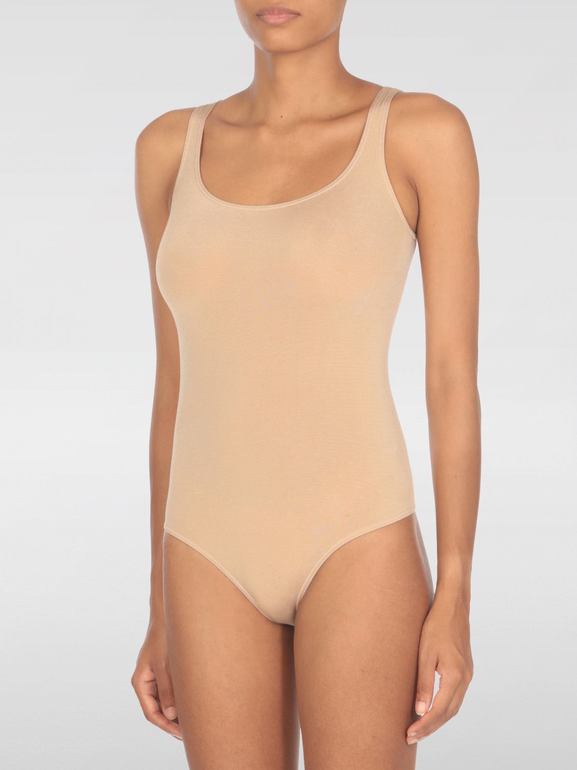 Shop Wolford Body  Woman Color Beige