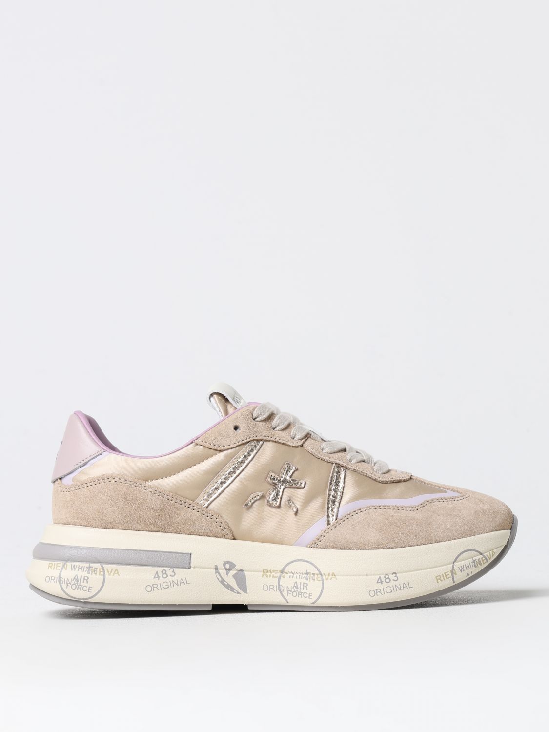 Shop Premiata Sneakers  Woman Color Pink