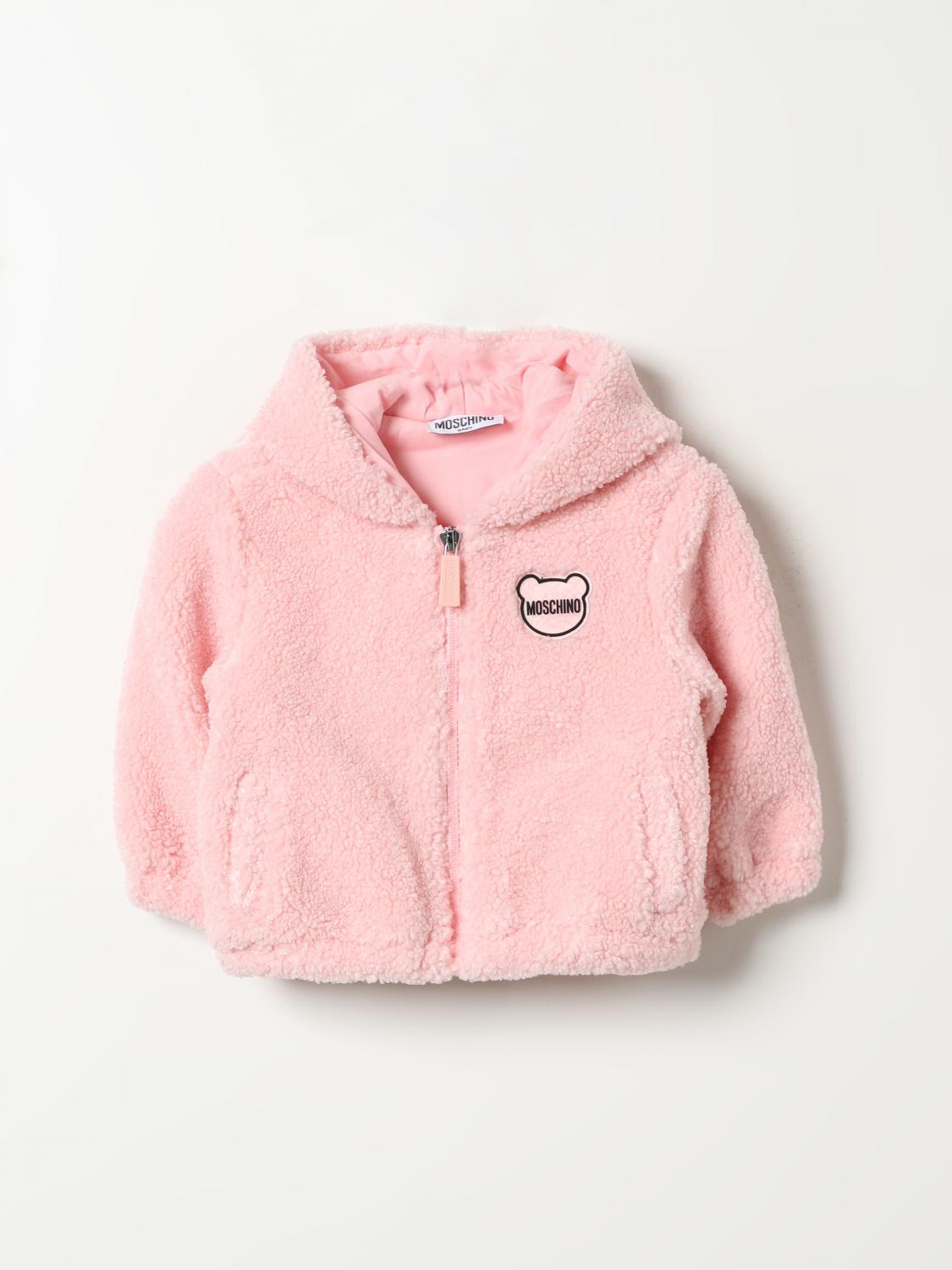 Shop Moschino Sweater  Kids Color Pink