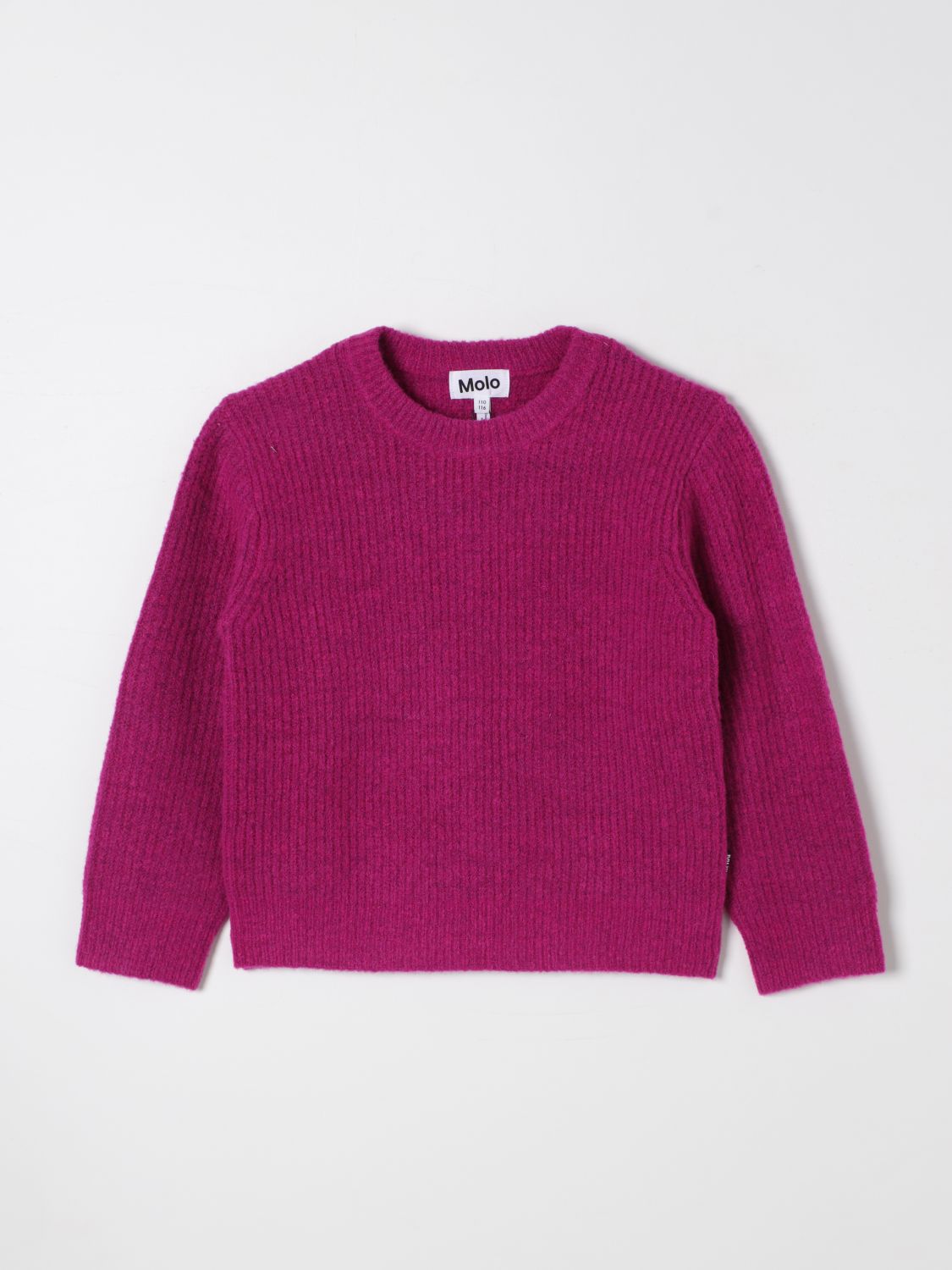 Shop Molo Sweater  Kids Color Violet In Violett