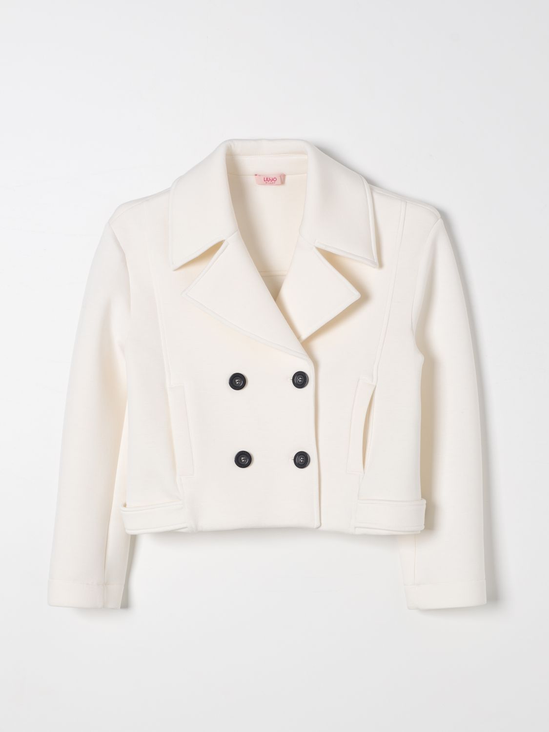 Shop Liu •jo Blazer Liu Jo Kids Color White In Weiss