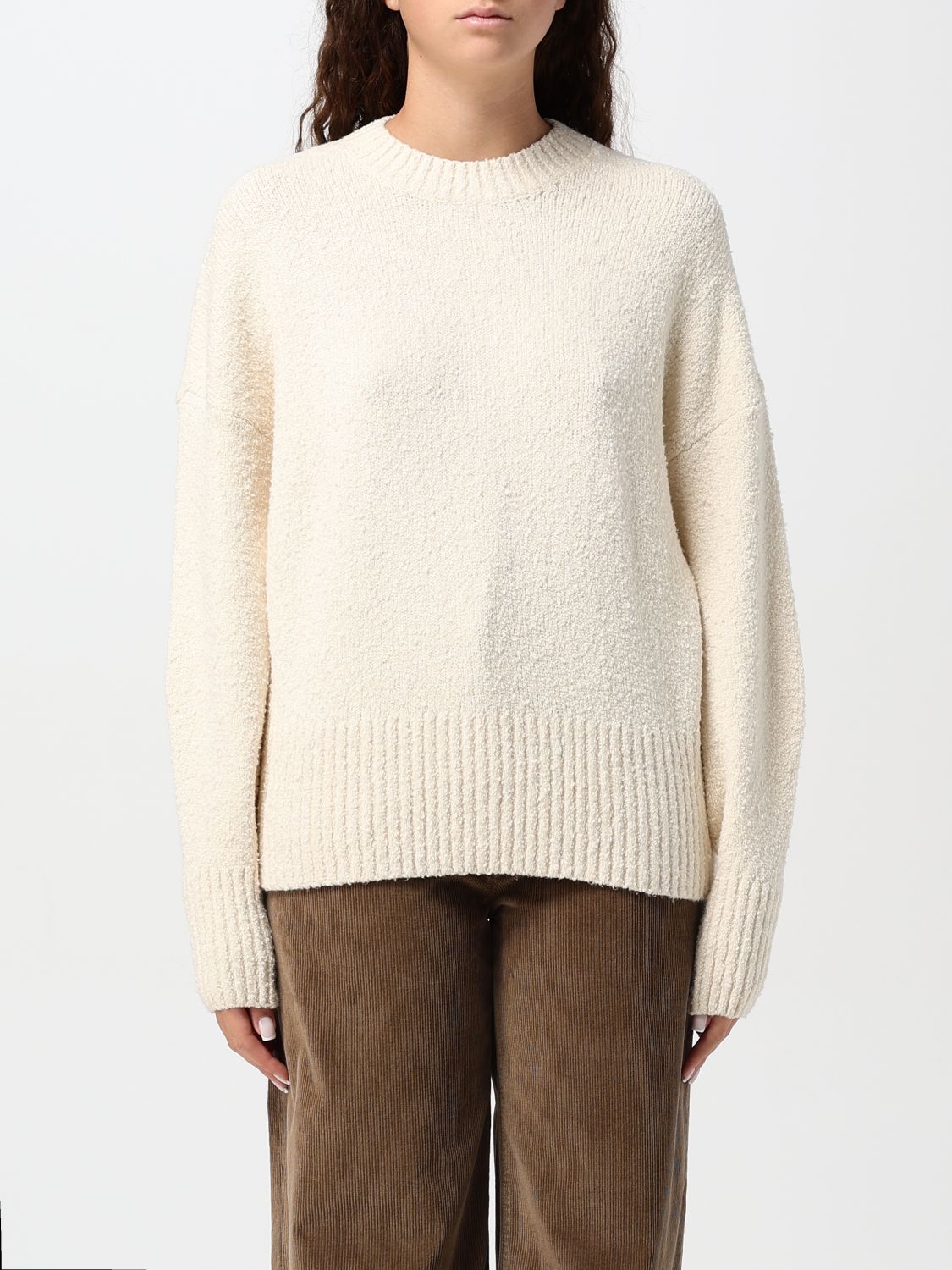 Barbour Sweater  Woman Color Beige In Neutral