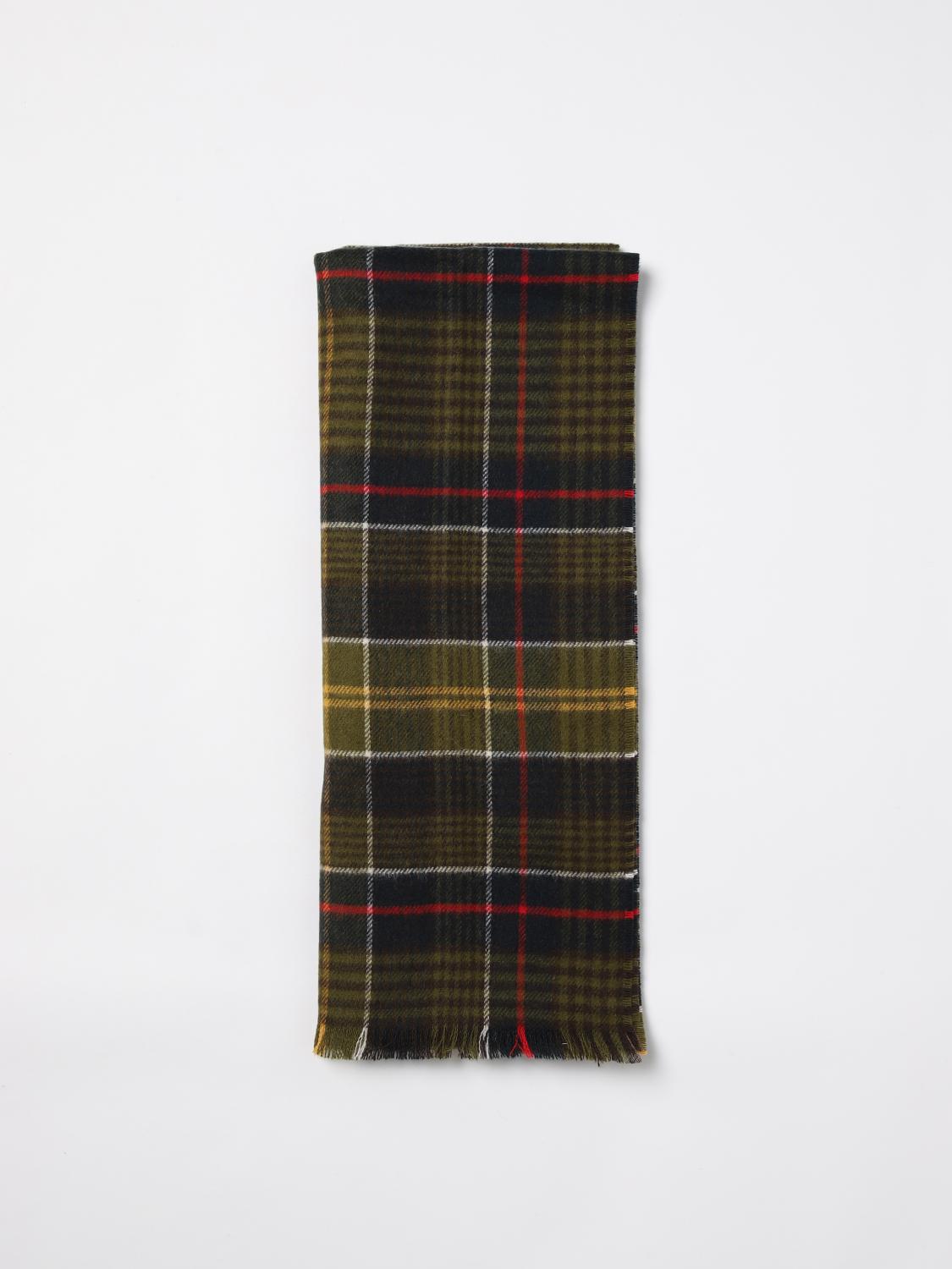 Scarf BARBOUR Men color Green Scarf BARBOUR Men color Green