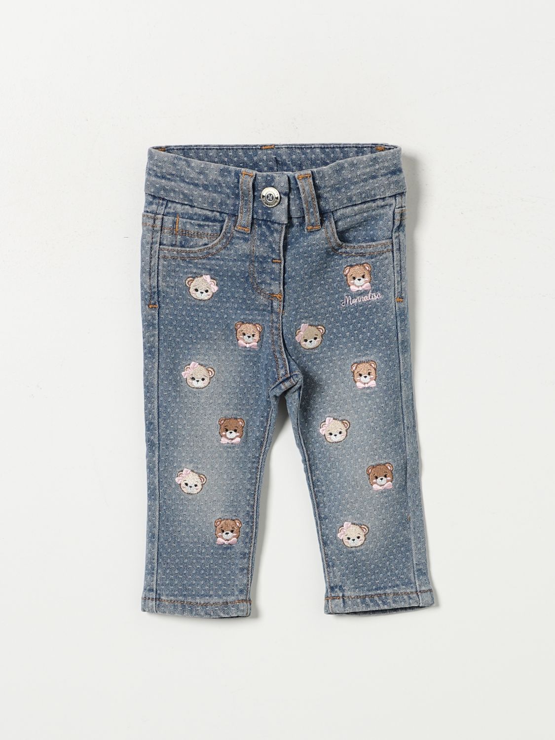 Monnalisa Pants  Kids Color Denim