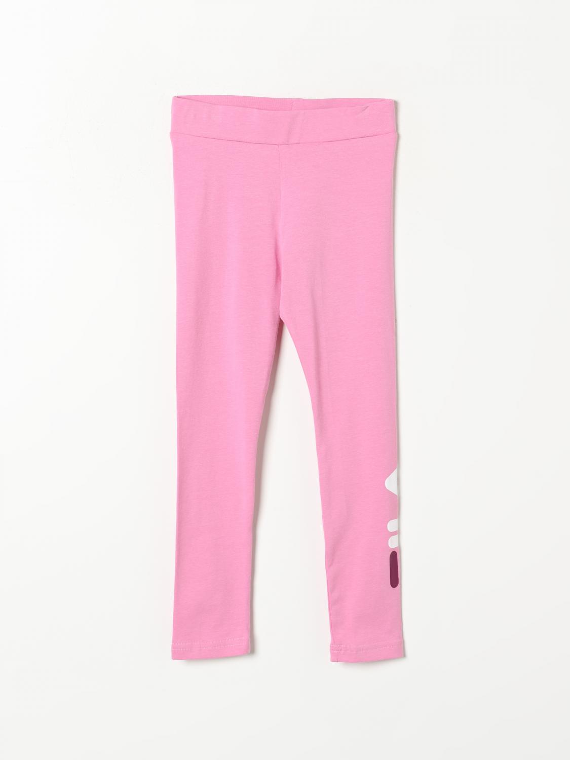 Shop Fila Pants  Kids Color Pink