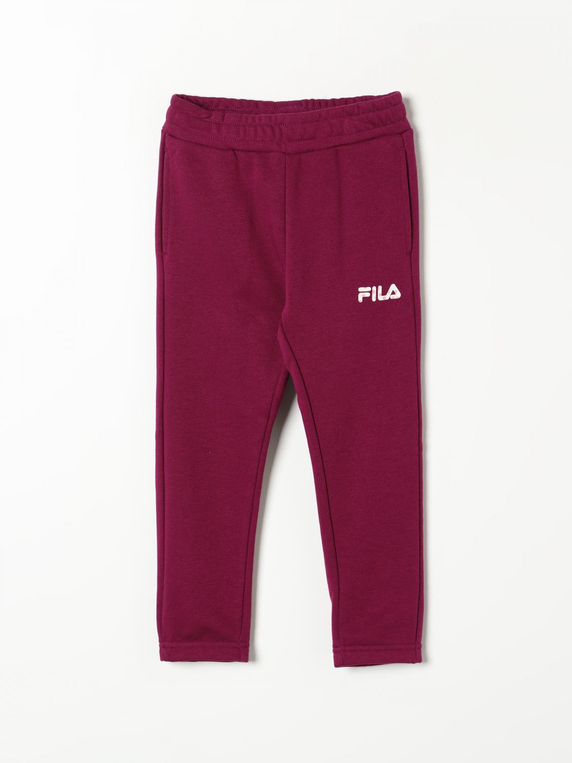 Shop Fila Pants  Kids Color Geranium