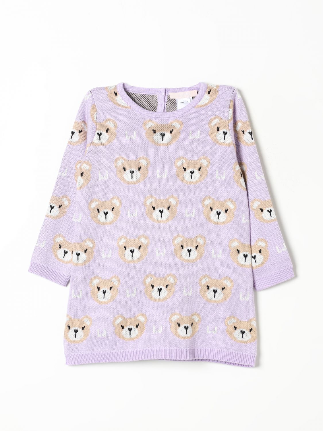 Shop Liu •jo Romper Liu Jo Kids Color Lilac