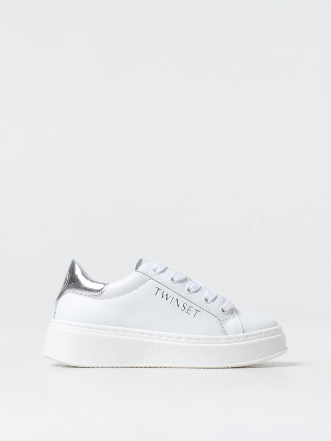 Shop Twinset Shoes  Kids Color White In Weiss