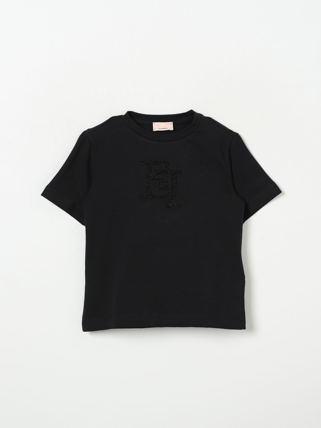 Elisabetta Franchi La Mia Bambina T-shirt  Kids Color Black In 黑色