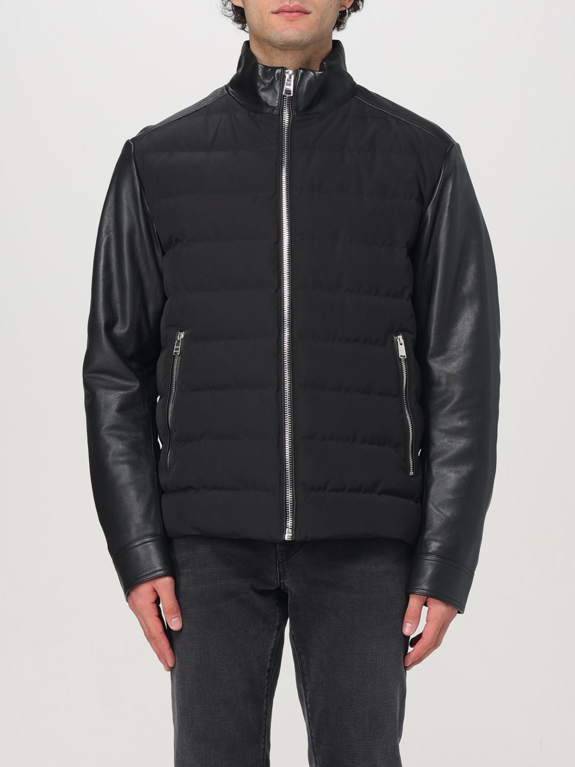 Shop Hugo Boss Jacket Boss Men Color Black In Schwarz