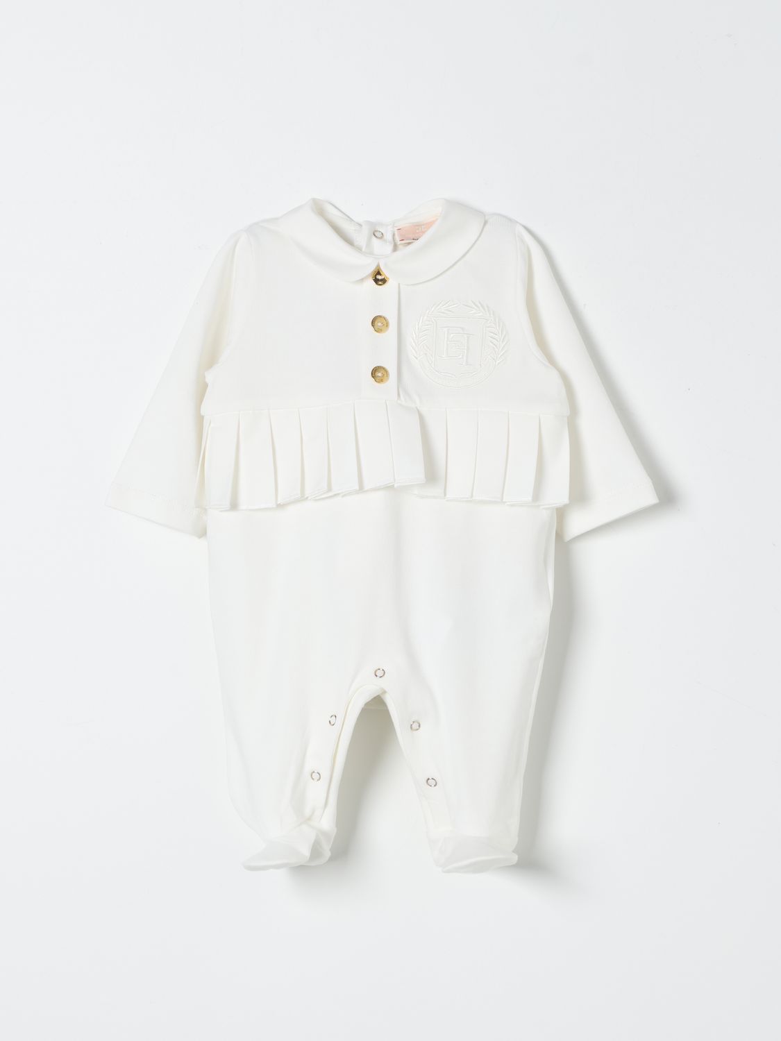 Shop Elisabetta Franchi La Mia Bambina Tracksuits  Kids Color Ivory