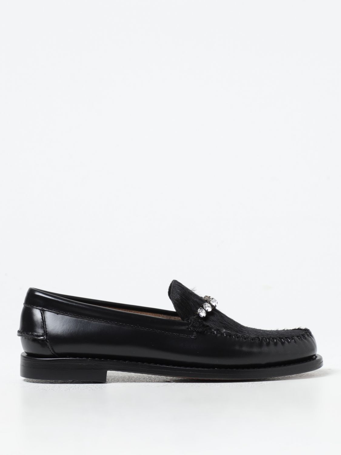 Shop Forte Forte Loafers  Woman Color Black In Schwarz