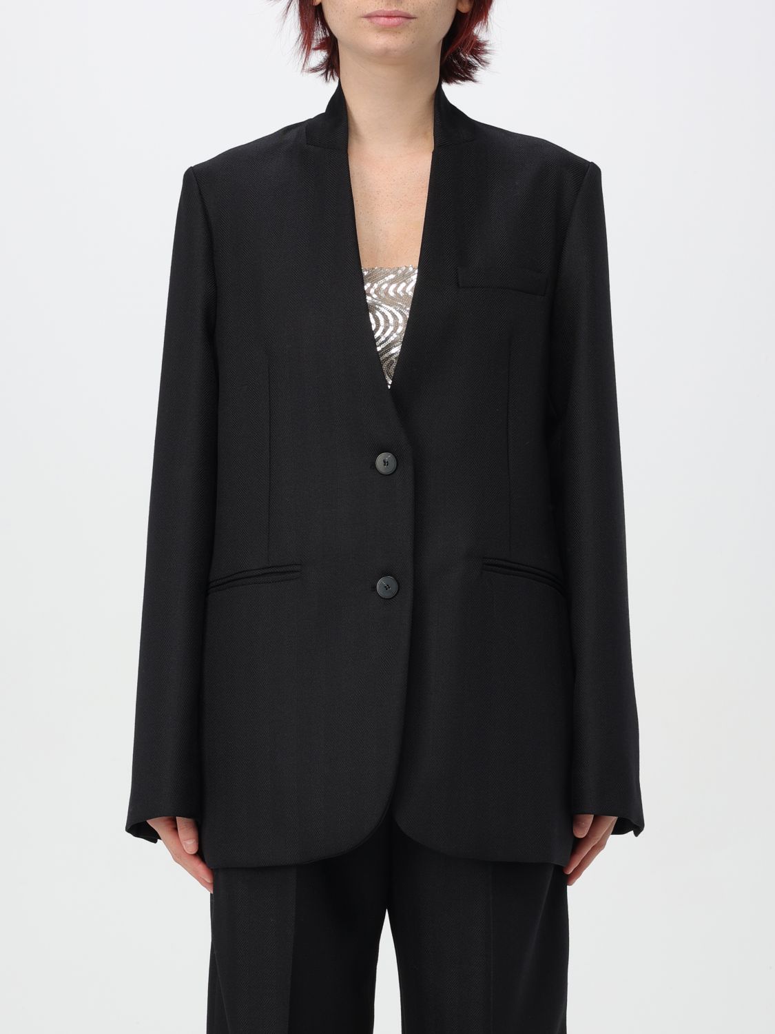 Blazer FORTE FORTE Woman color Black