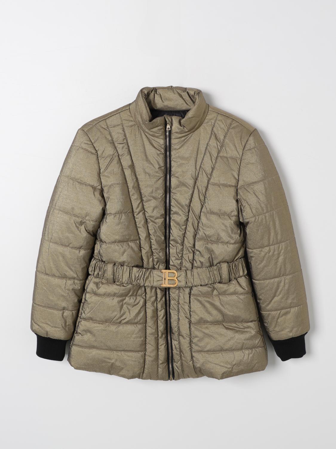 Shop Balmain Jacket Kids Color Black In Schwarz