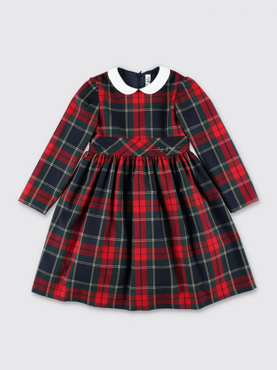 Shop Il Gufo Dress  Kids Color Red In Rot