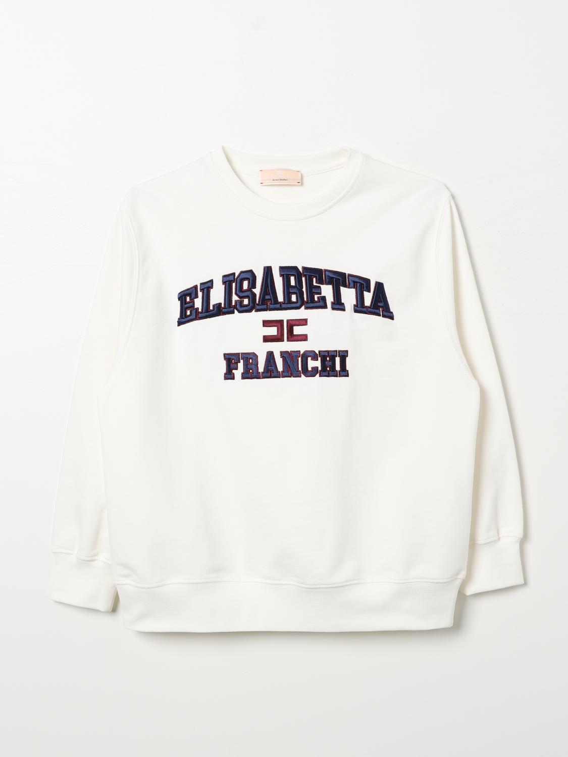 Elisabetta Franchi La Mia Bambina Sweater  Kids Color White In 白色