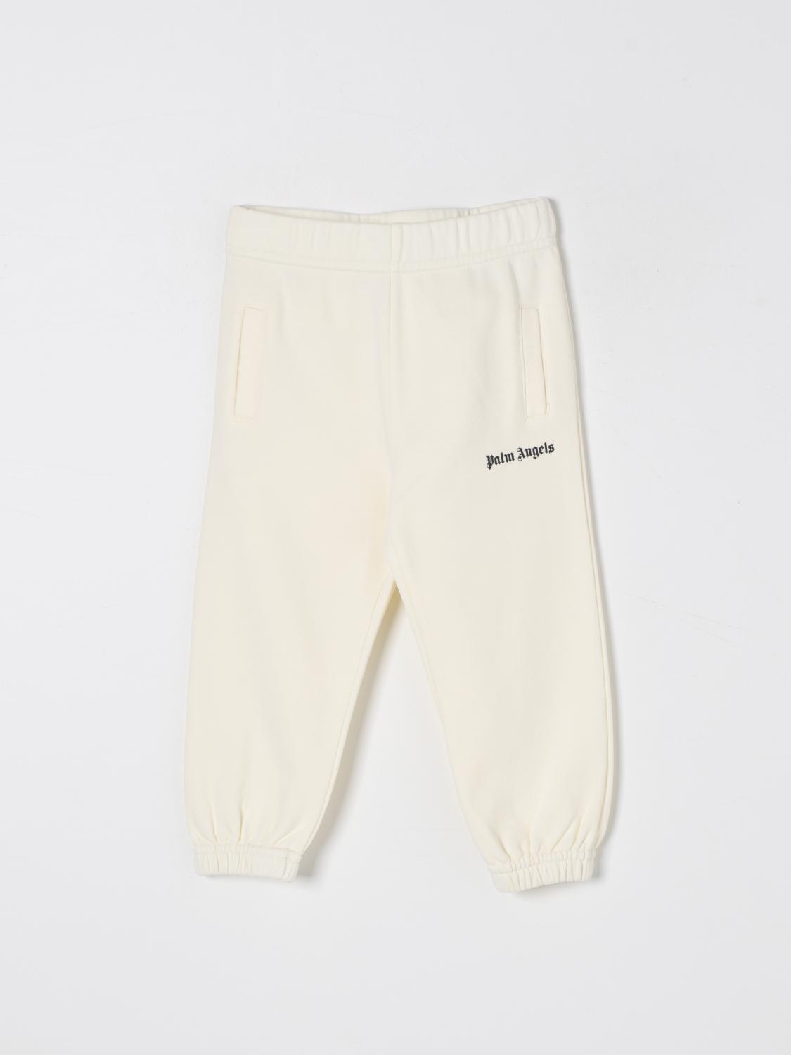 Palm Angels Pants  Kids Color Butter In Butter