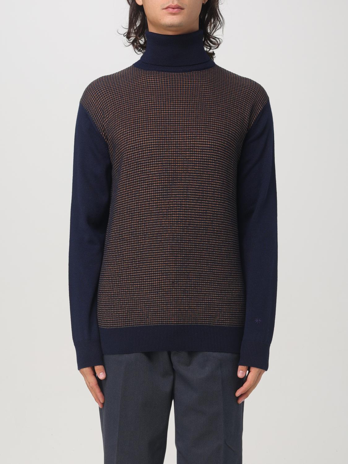 Manuel Ritz Sweater Men Color Blue In Blau