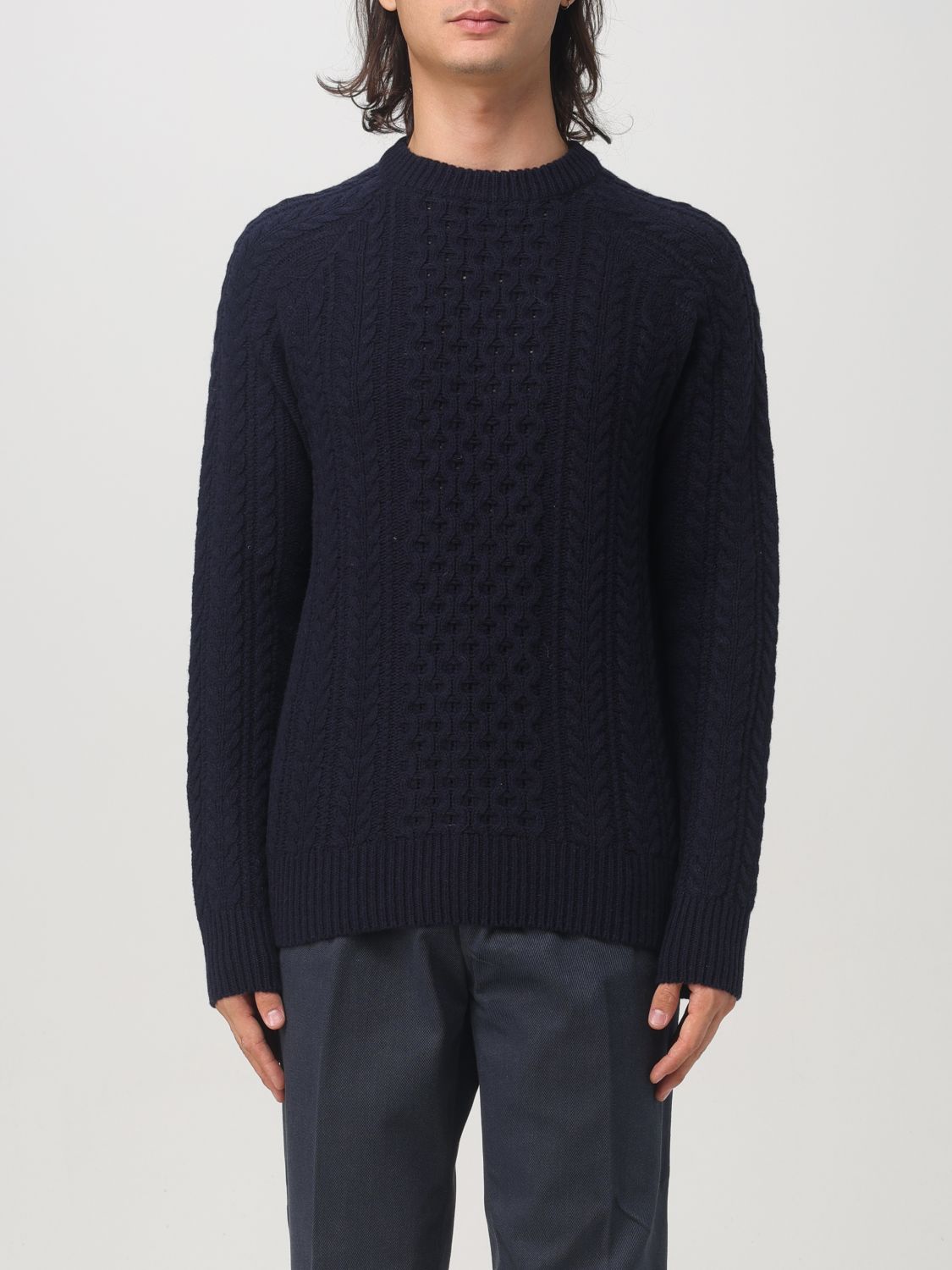 Shop Manuel Ritz Sweater  Men Color Blue In Blau