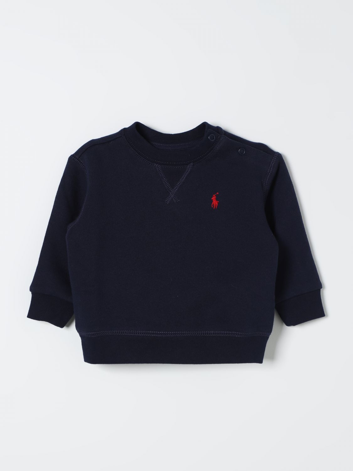 Shop Polo Ralph Lauren Sweater  Kids Color Blue In Blau