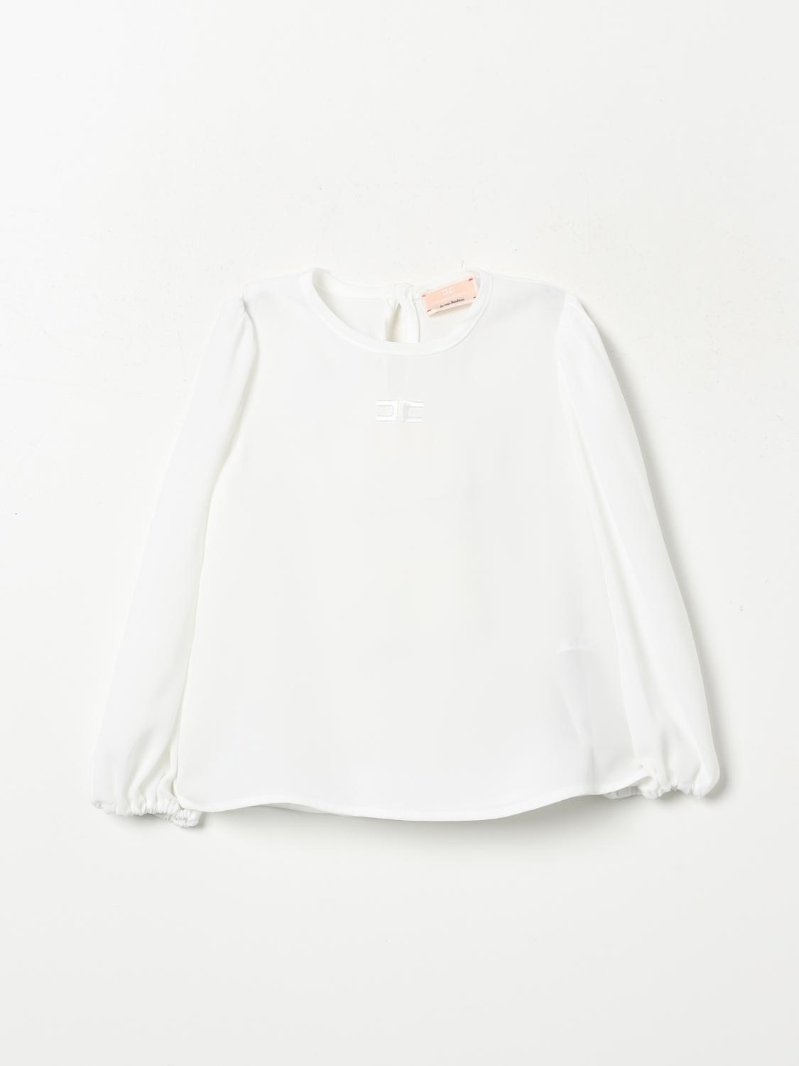 Elisabetta Franchi La Mia Bambina Shirt  Kids Color Yellow Cream In 奶油黄