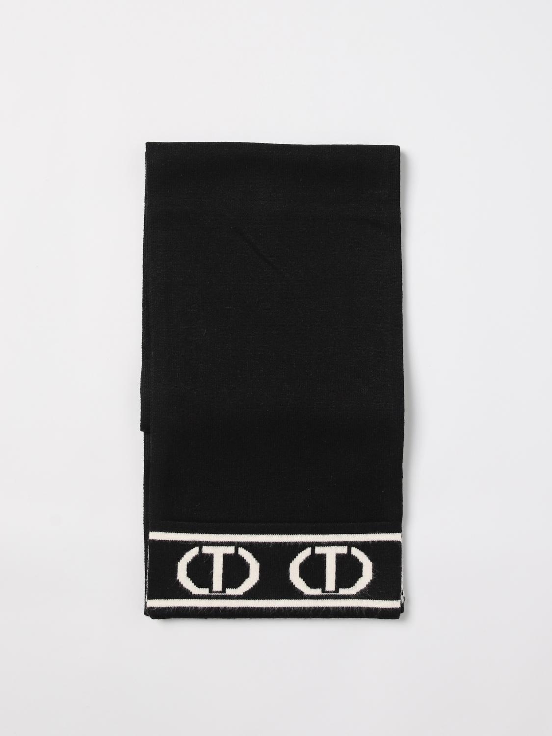 Twinset Boy's Scarf  Kids Color Black In 黑色