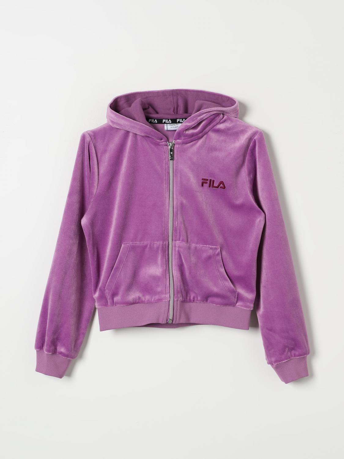 Shop Fila Sweater  Kids Color Violet In Violett