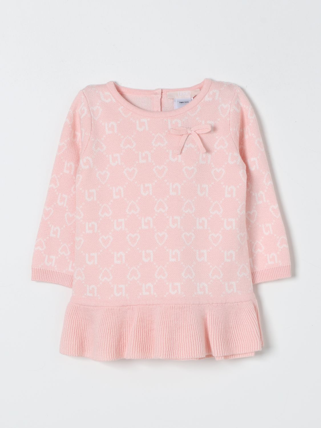 Shop Liu •jo Dress Liu Jo Kids Color Pink