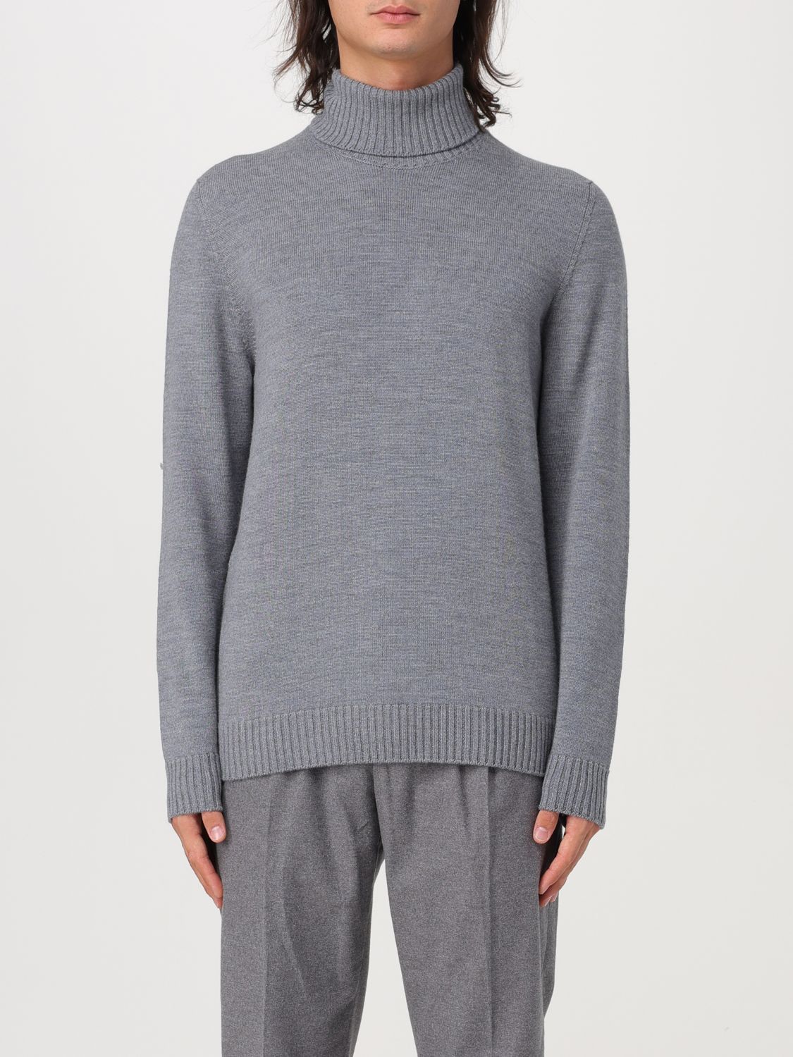 Shop Drumohr Sweater  Men Color Grey In Grau