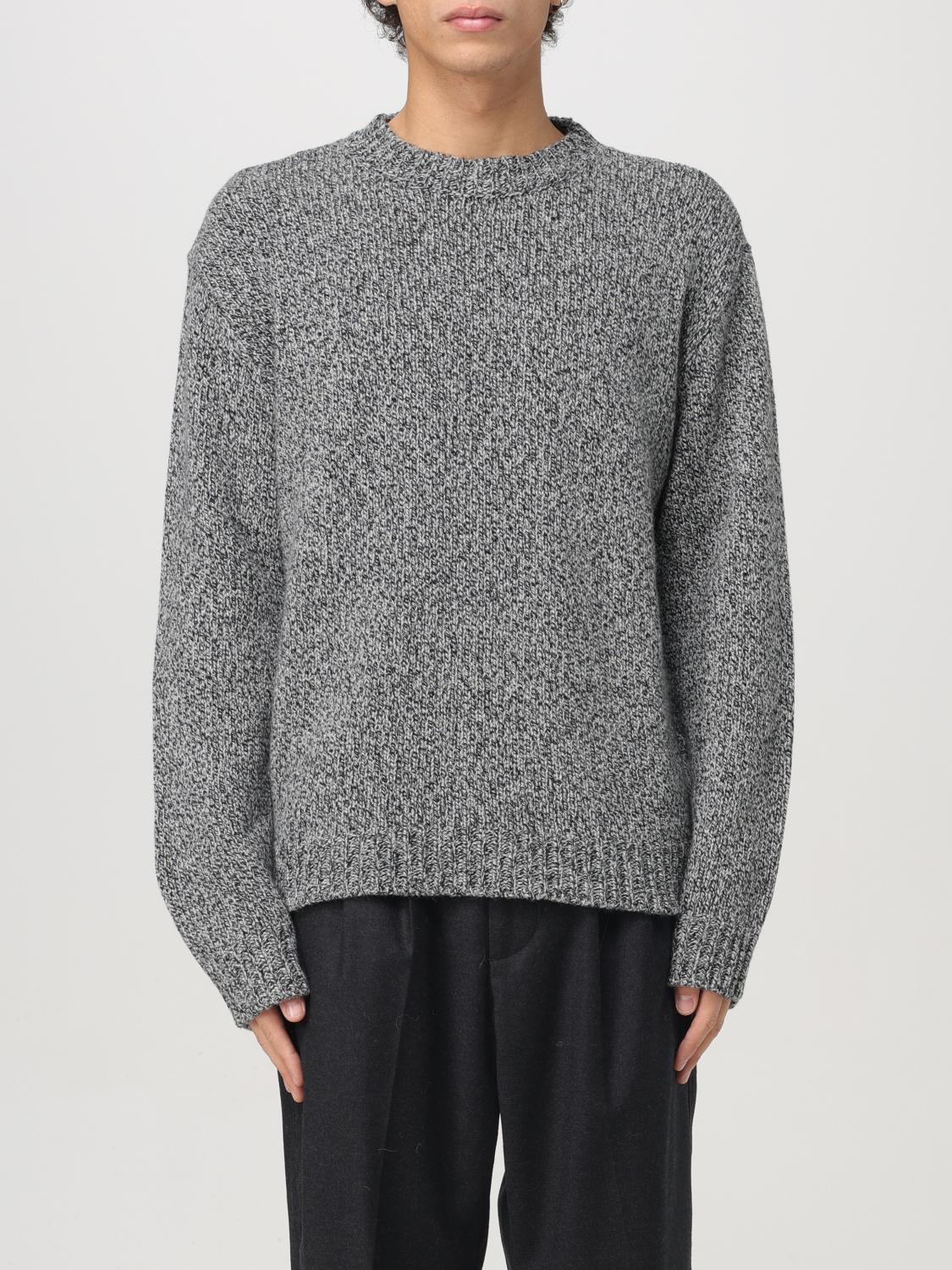 Barena Venezia Textured Knit Sweater With Cozy Fit And Versatile Style In Grau