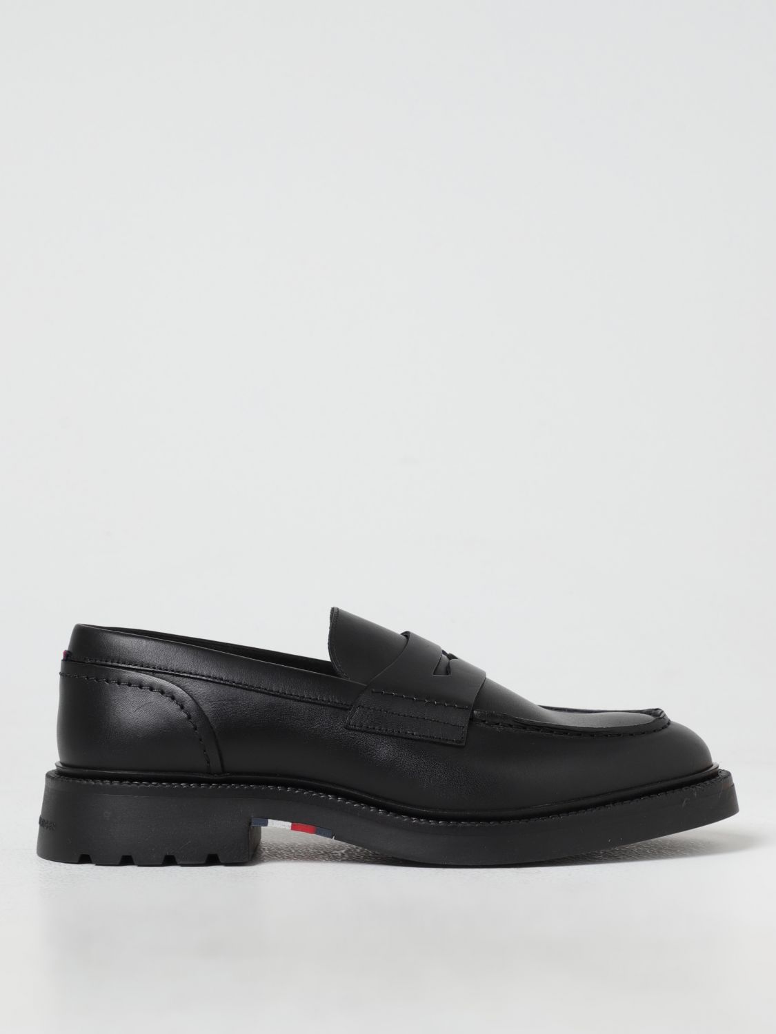 Shop Tommy Hilfiger Loafers  Men Color Black In Schwarz