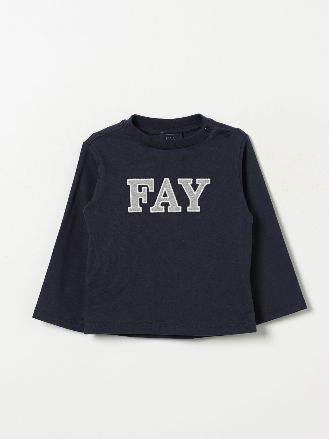 Fay Junior T-shirt  Kids Color Blue In Blau