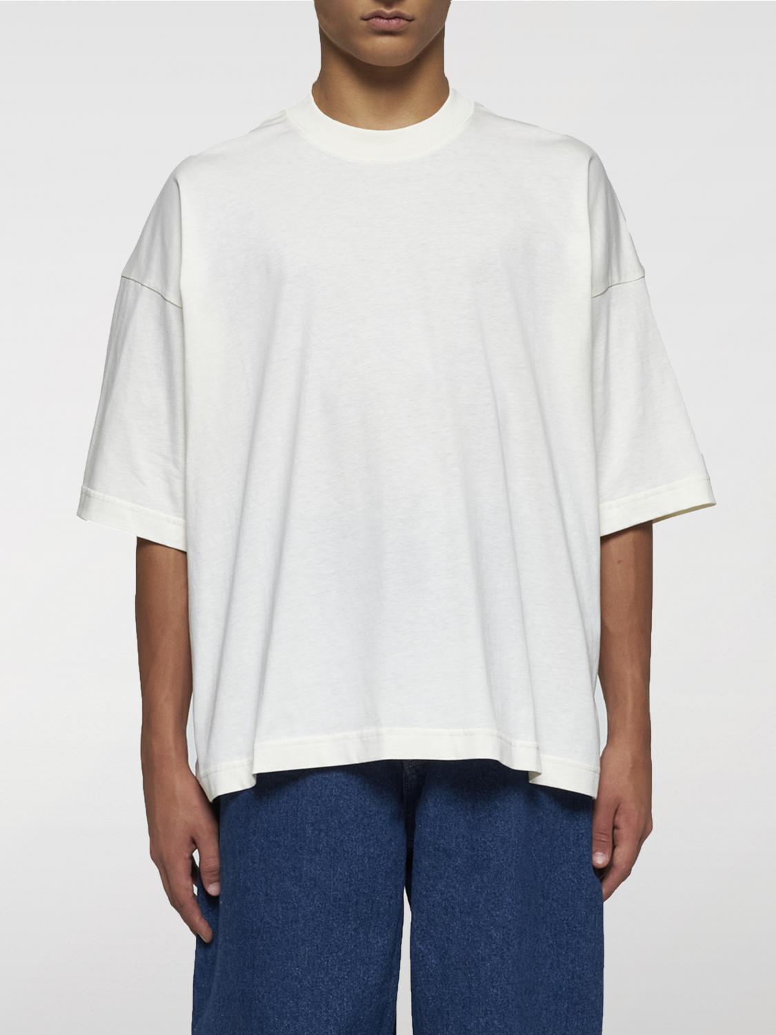 Shop Studio Nicholson T-shirt  Men Color White In Weiss