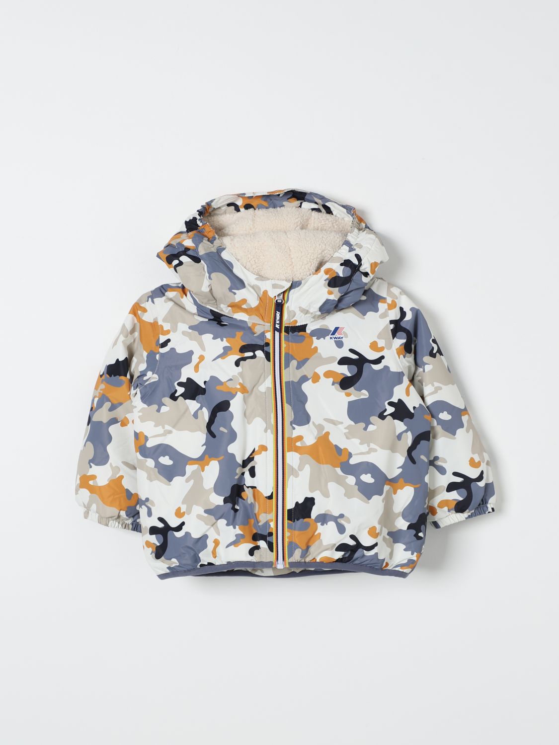 K-WAY JACKET K-WAY KIDS COLOR SAND G15555054